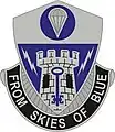 Special Troops Battalion, 2nd Brigade Combat Team, 82nd Airborne Division"From skies of blue"