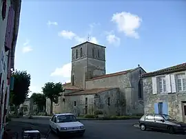 The church of Saint-Saturnin in Saint-Sornin