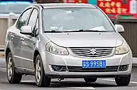 Facelift Suzuki SX4 sedan (China)