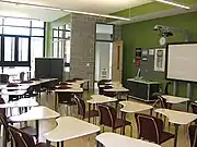 A classroom