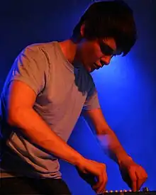 Sabrepulse playing at Strathclyde Union, Glasgow in 2007.