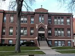 Sacred Heart School in Lombard, Illinois