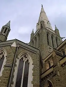 Sacred Heart Cathedral in Bendigo; completed in 1896