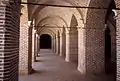 The interior of the Caravanserai of Sa'd al-Saltaneh in Qazvin, Iran