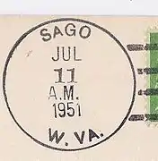 Sago postmark