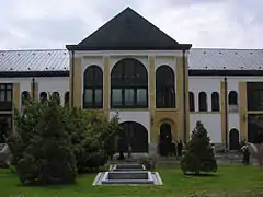 A view of the palace