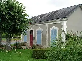 The town hall in Saint-Aigny