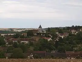 A general view of Saint-Aubin-Château-Neuf