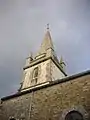 Bell tower of the parish church of St Avé.