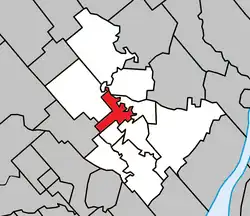 Location within Joliette RCM.