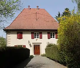 The town hall in Saint-Cosme