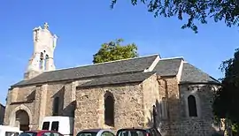 The church in Saint-Couat-d'Aude