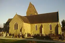The church in Saint-Georges-Montcocq