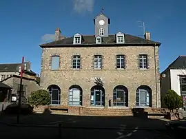 The town hall of Saint-Germain-sur-Ille