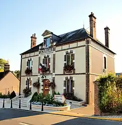 The town hall in Saint-Hilaire-les-Andrésis