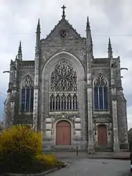 The church in Saint-Julien-de-Vouvantes