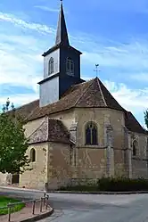 The church in Saint-Martin-d'Heuille