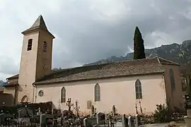 The church of Saint-Martin-de-l'Arçon