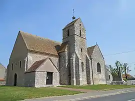 The church in Beauvilliers