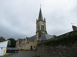 The church of Saint-Paul-le-Gaultier