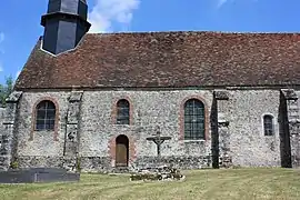 The church in Saint-Quentin-des-Prés