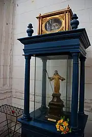 Relics of Saint Richarius, kept in the abbey church of St. Riquier.