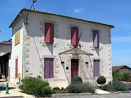 The town hall in Saint-Sauveur-de-Meilhan