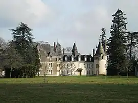 The château du Courdray, in Saint-Sulpice-des-Landes