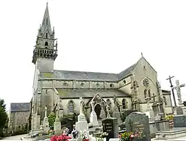 The parish church in Saint-Thonan