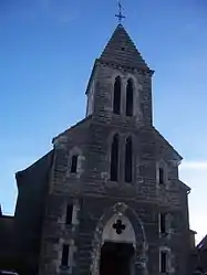 The church in Saint-Gilles