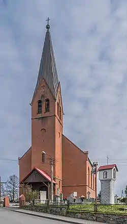 Saint Barbara church in Wudzyn