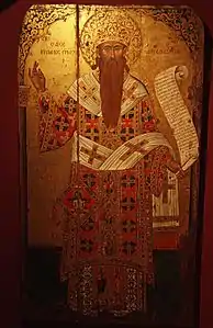 Saint Cyrille d'Alexandrie by Emmanuel Tzanes