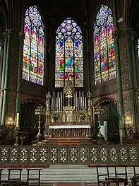 Choir and Altar of Saint-Eugene-Sainte-Cecile, Paris