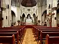 Inner view of the church