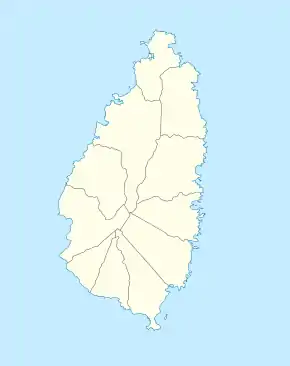 Praslin is located in Saint Lucia