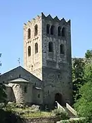 Tower-porch and apse of the abbey (2006)