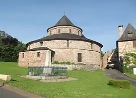 The Church of Saint-Bonnet, in Saint-Bonnet-la-Rivière