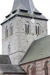 The church in Sainte-Foy