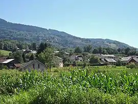 A general view of Sainte-Hélène-sur-Isère