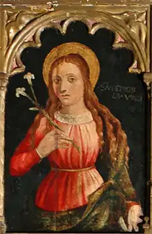 St. Petronilla (Aurelia Petronilla), virgin martyr.