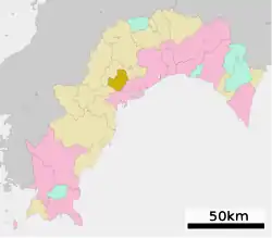 Location of Sakawa
