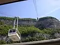 The Téléphérique du Salève (cable car of the Salève)