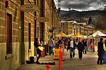 Salamanca Market Hobart Tasmania