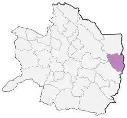 Location of Salehabad County in Razavi Khorasan province
