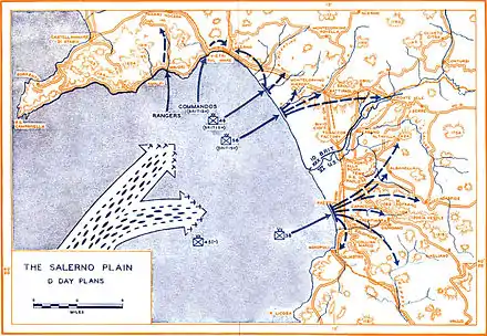 Landing Plans for Salerno and Paestum
