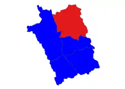 Location in Minbu district