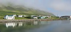 Skyline of Súðavík