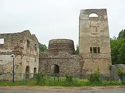 Ruins of 19th century blast furnace