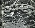 Aerial view of buildings at Los Angeles Sanitorium, The City of Hope