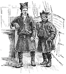 Ole Ravna with his compatriot Samuel Balto